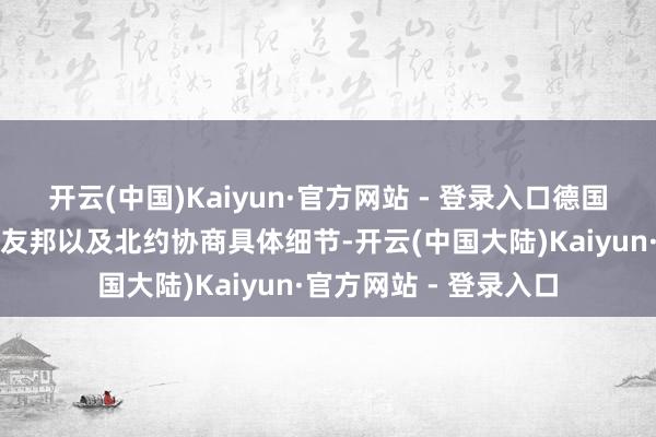 开云(中国)Kaiyun·官方网站 - 登录入口德国当今正与波兰、其他友邦以及北约协商具体细节-开云(中国大陆)Kaiyun·官方网站 - 登录入口